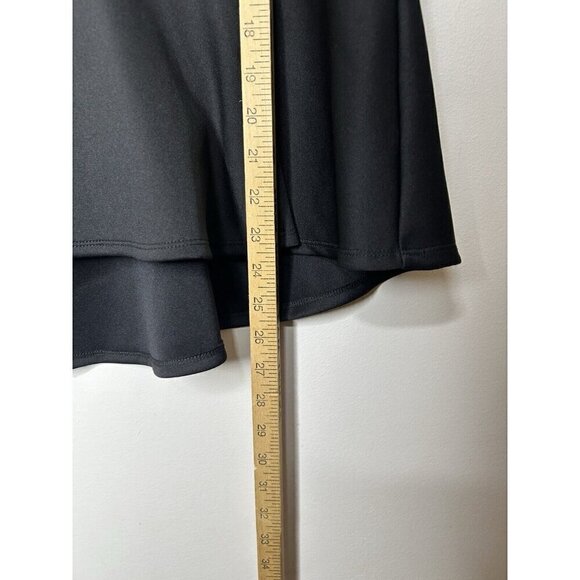 Bijou Bisou Black Yellow Gems Sleeveless Tank Top Formal Business Size XL NWT - Picture 7 of 11